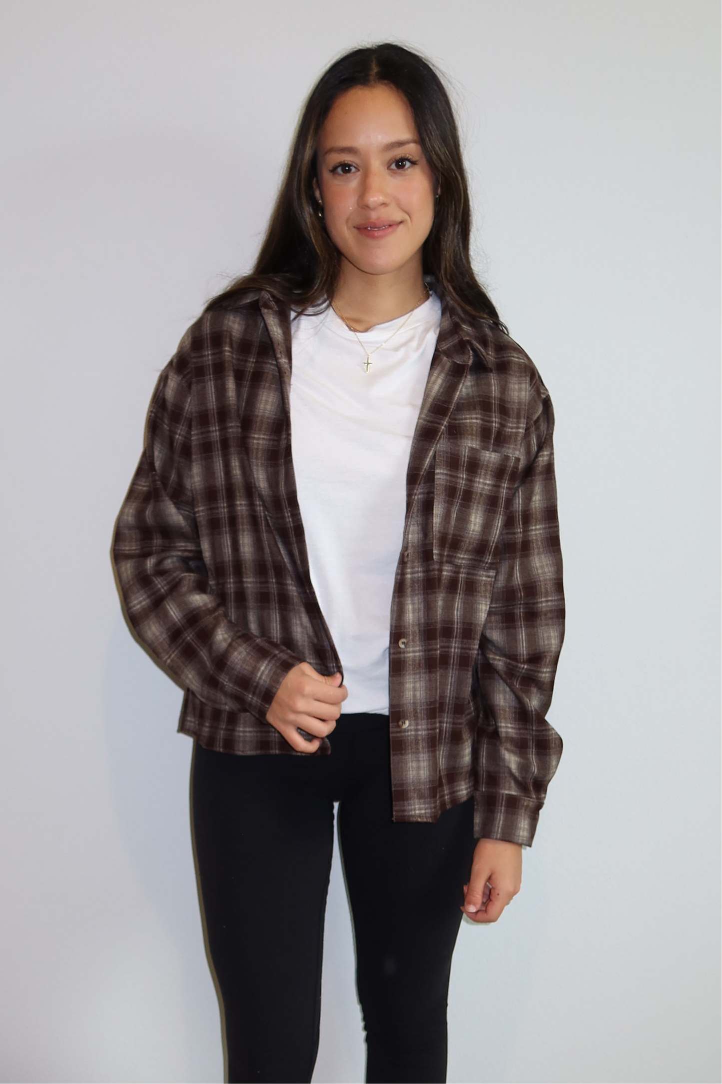 Everyday Flannel- Brown