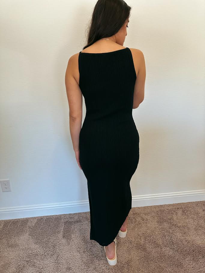 Summer Staple Black Dress