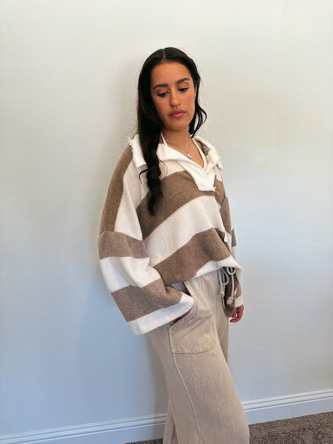 Boat Days Pullover Top