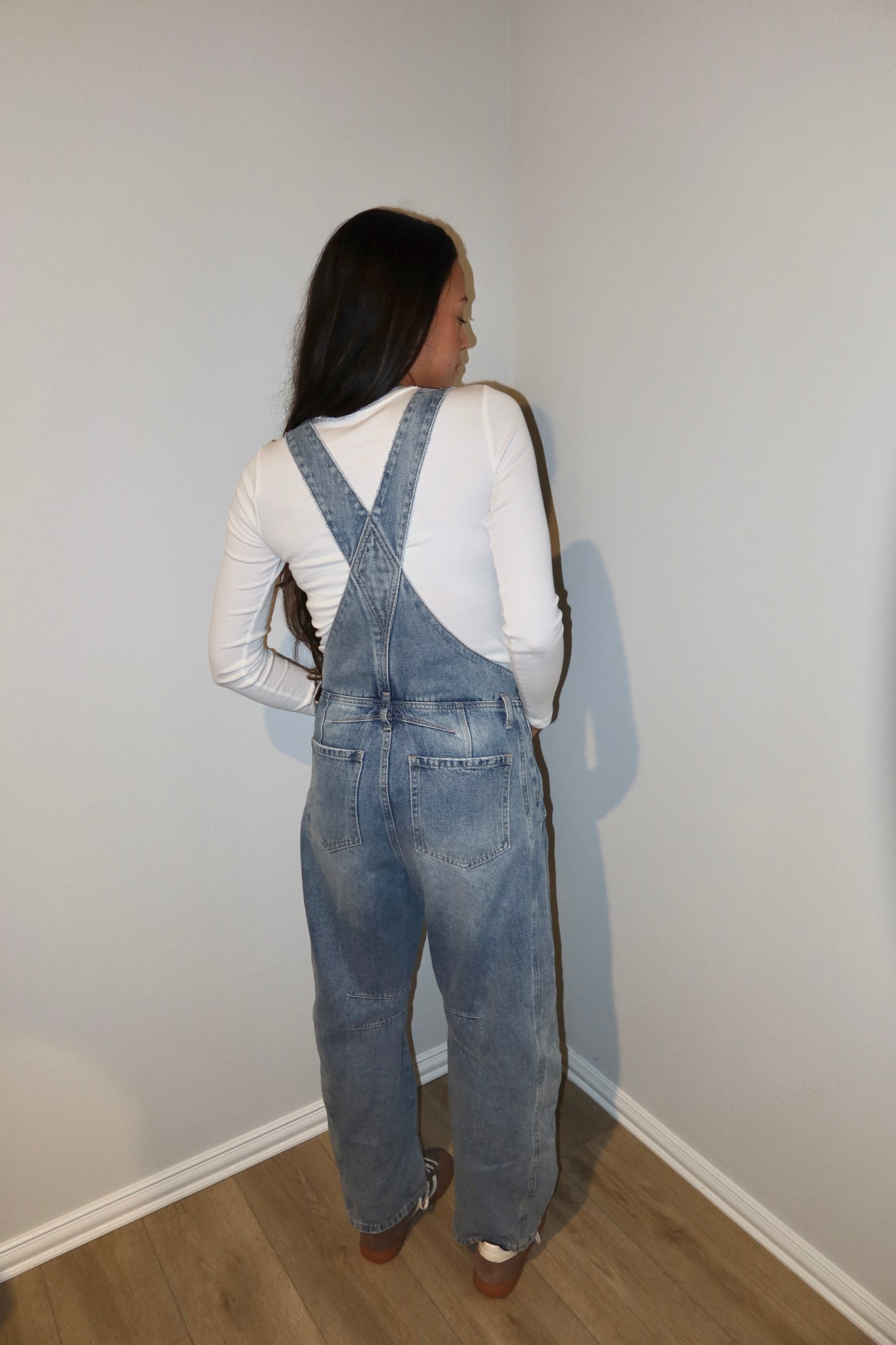 Lovergirl Barrel Jean Overalls