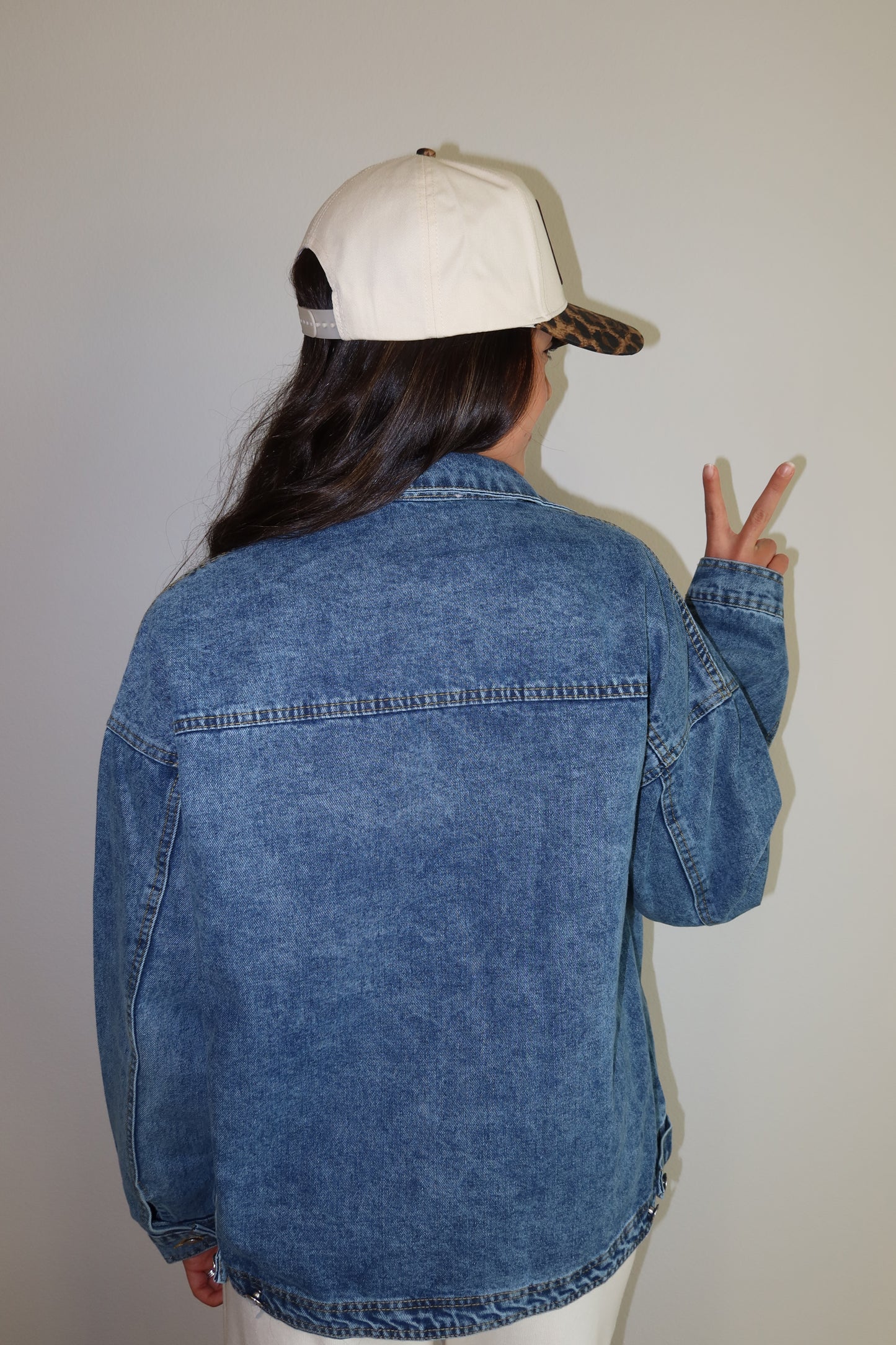 Oversized Boyfriend Denim Jacket
