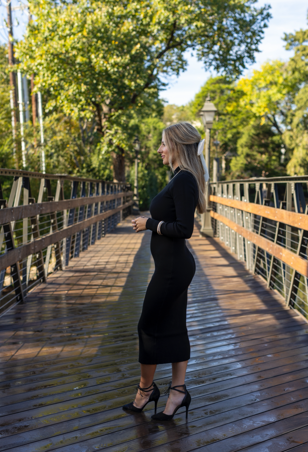 Date Night Ribbed Sweater Dress