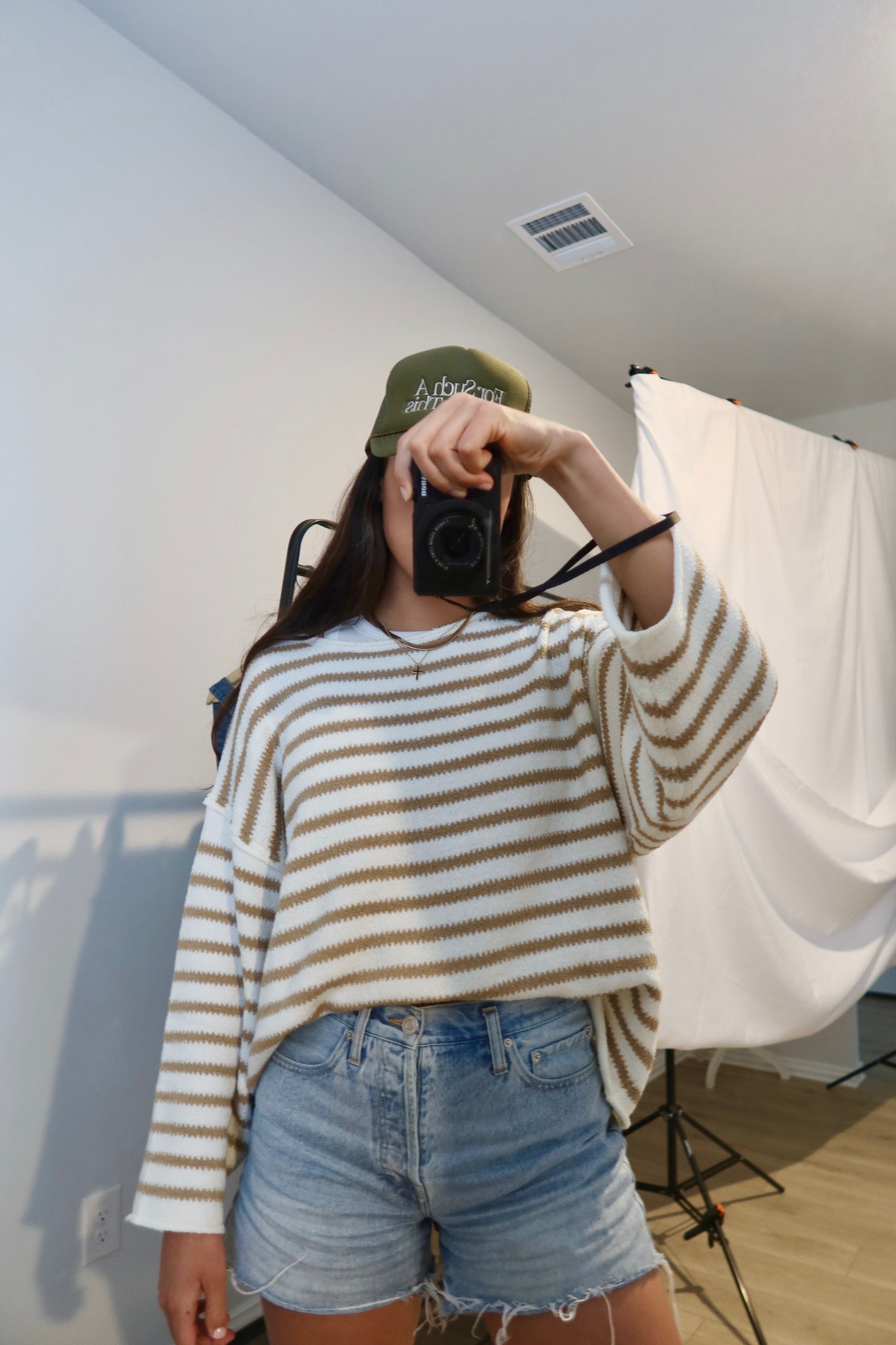 Teddy Striped Sweater