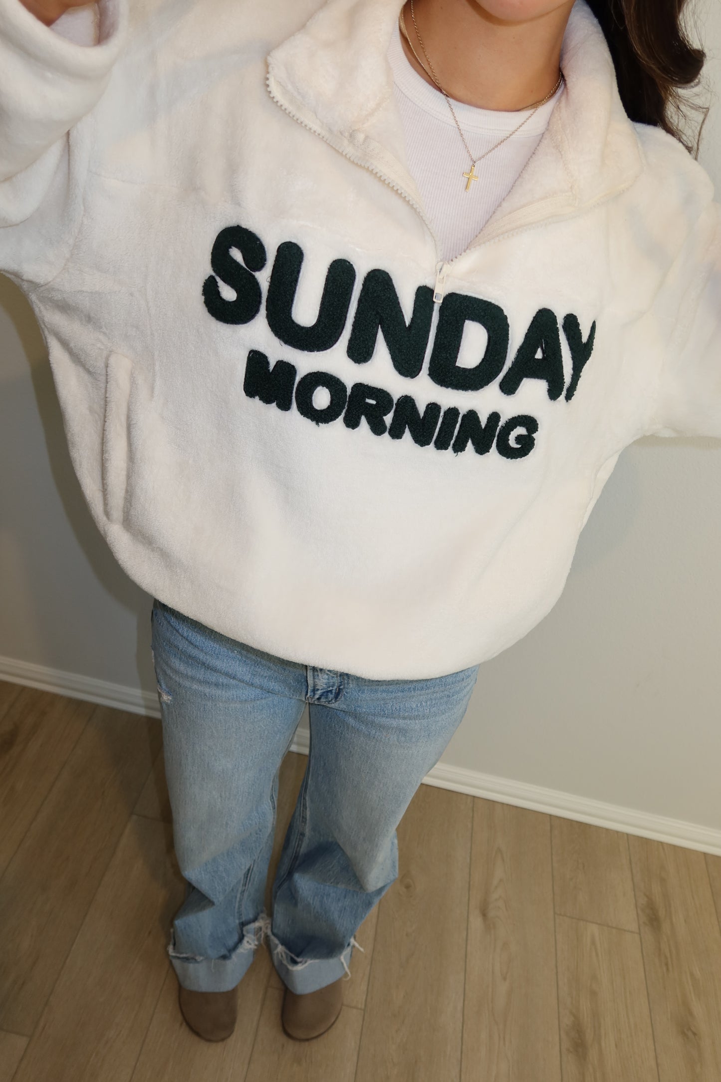 Sunday Morning Half-Zip Pullover