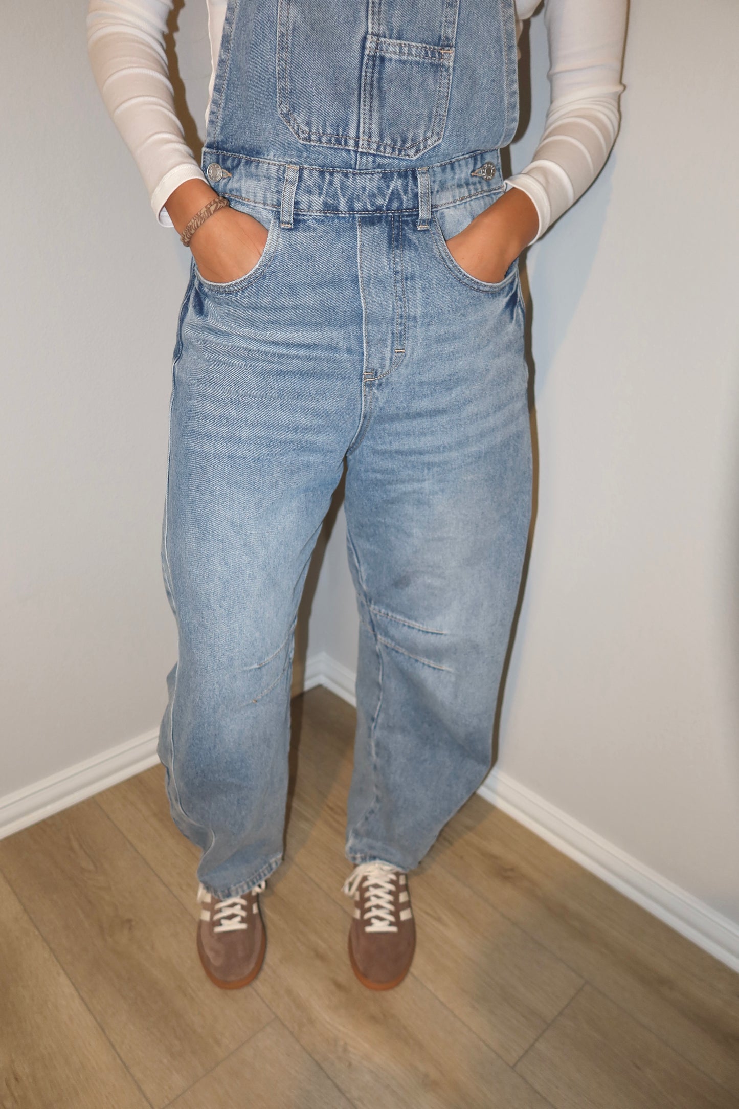 Lovergirl Barrel Jean Overalls