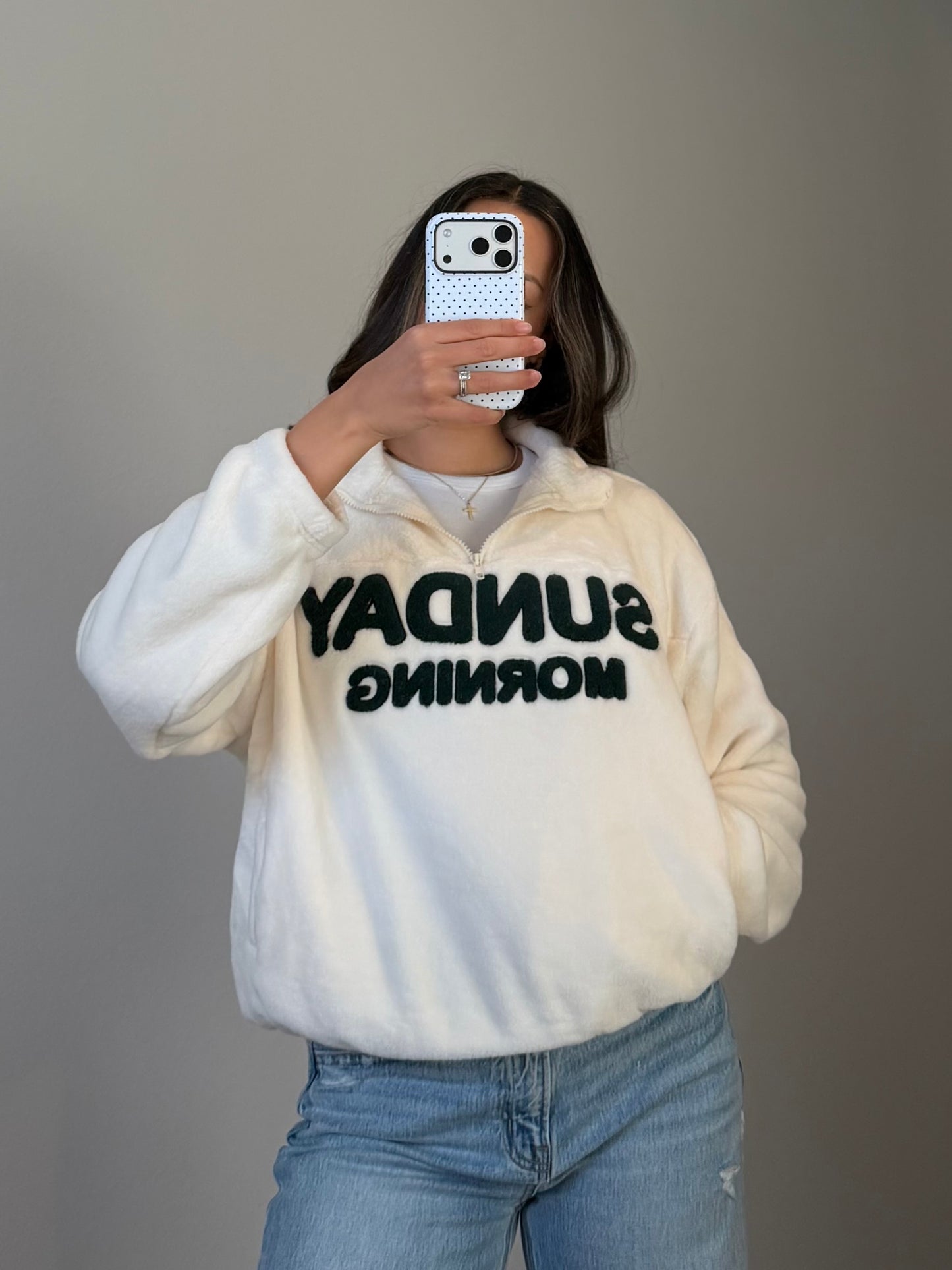 Sunday Morning Half-Zip Pullover