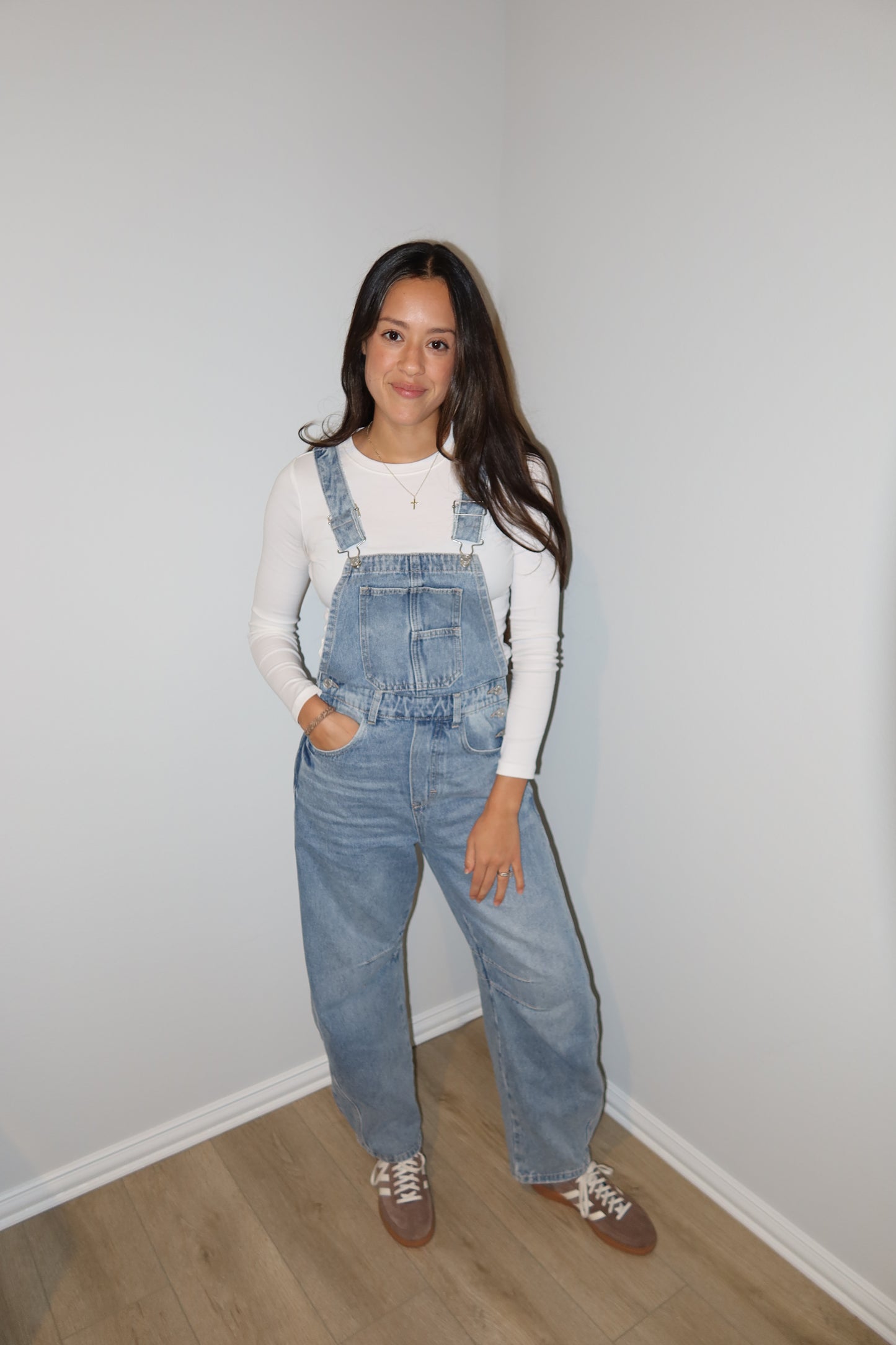 Lovergirl Barrel Jean Overalls