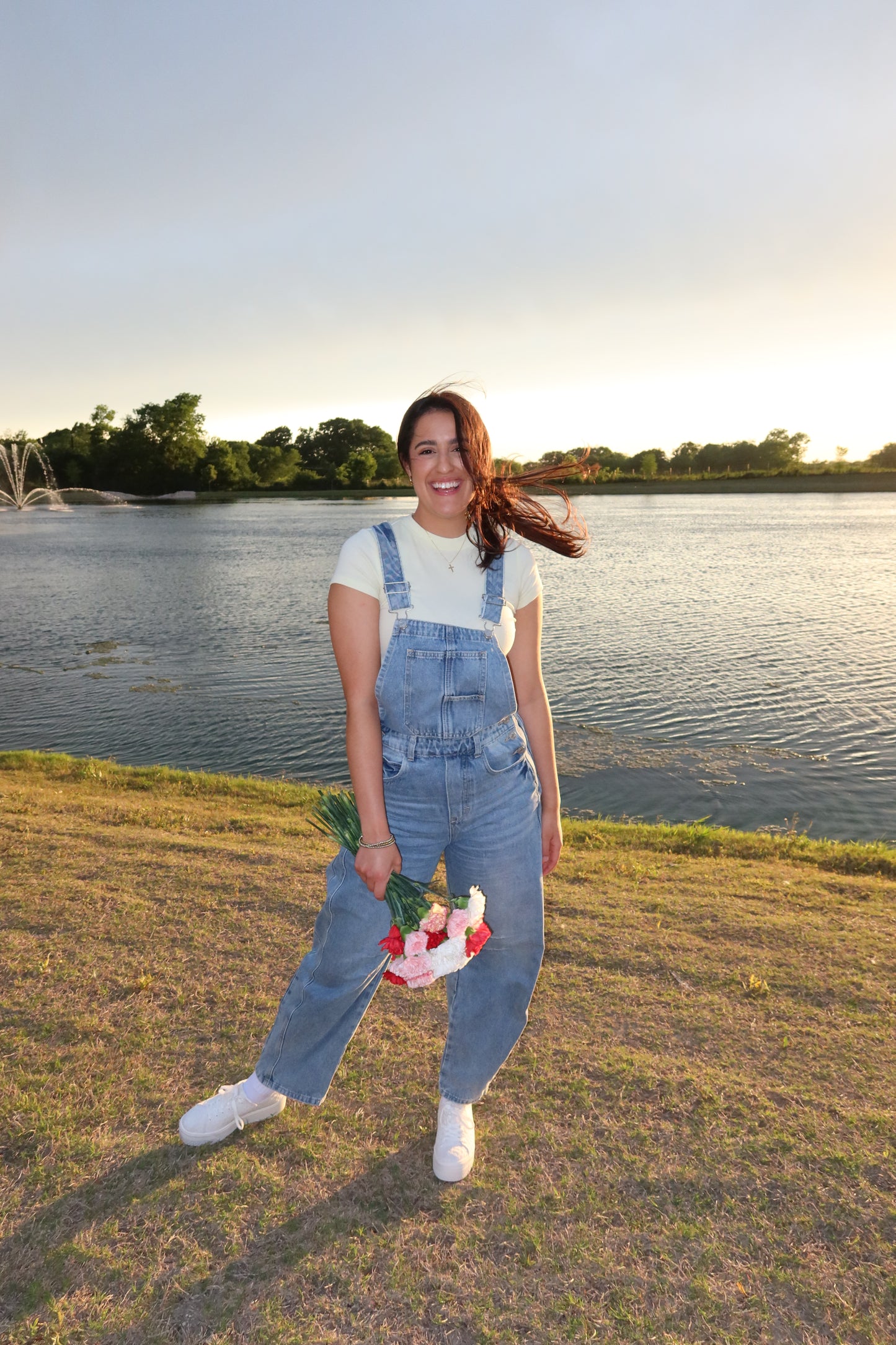 Lovergirl Barrel Jean Overalls