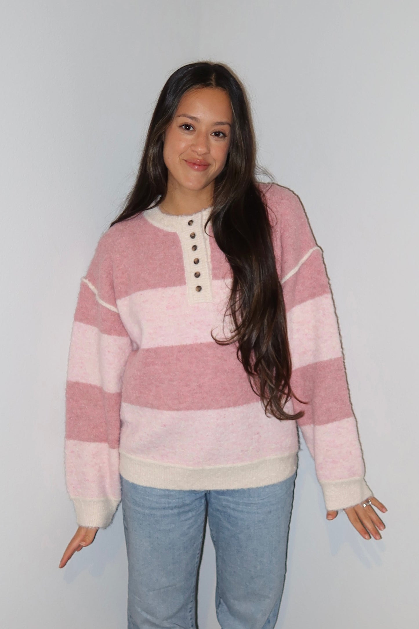 Be Mine Henley Sweater
