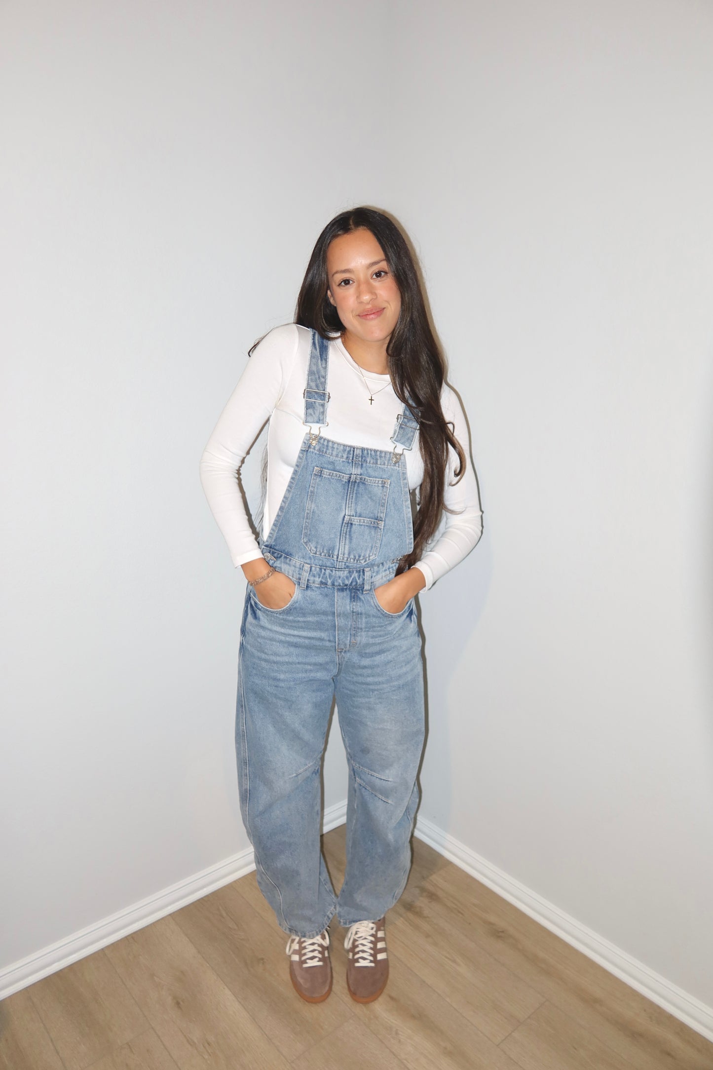 Lovergirl Barrel Jean Overalls