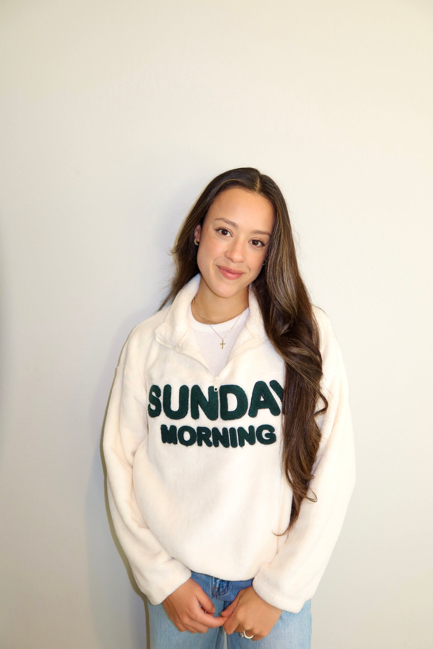 Sunday Morning Half-Zip Pullover