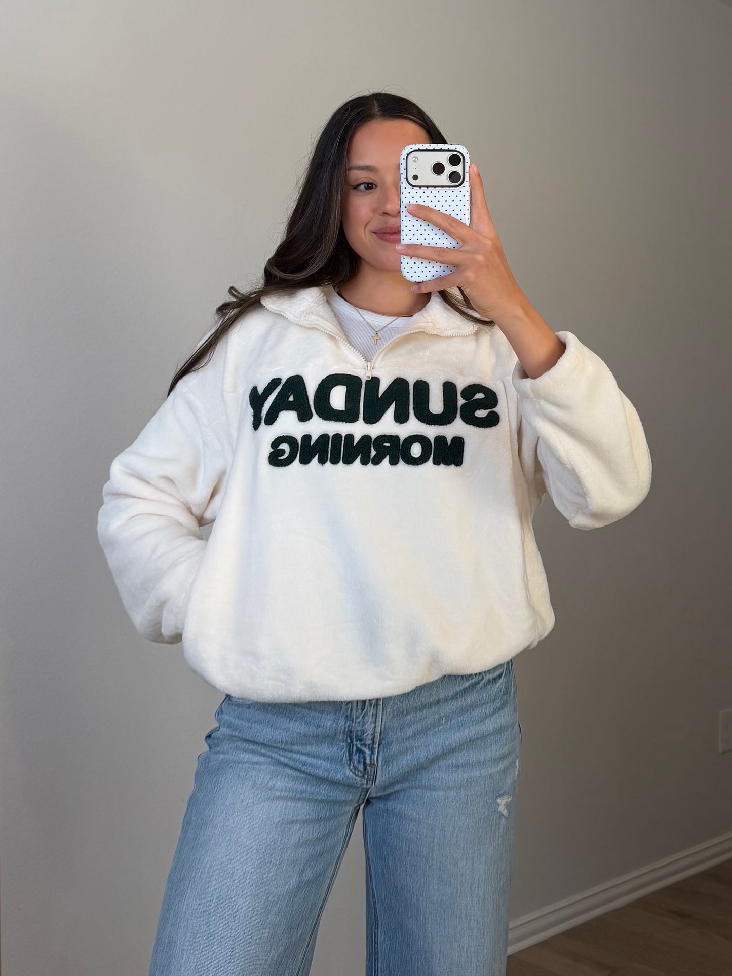 Sunday Morning Half-Zip Pullover