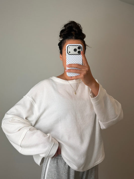 Restock! The Essential Oversized Waffle Knit