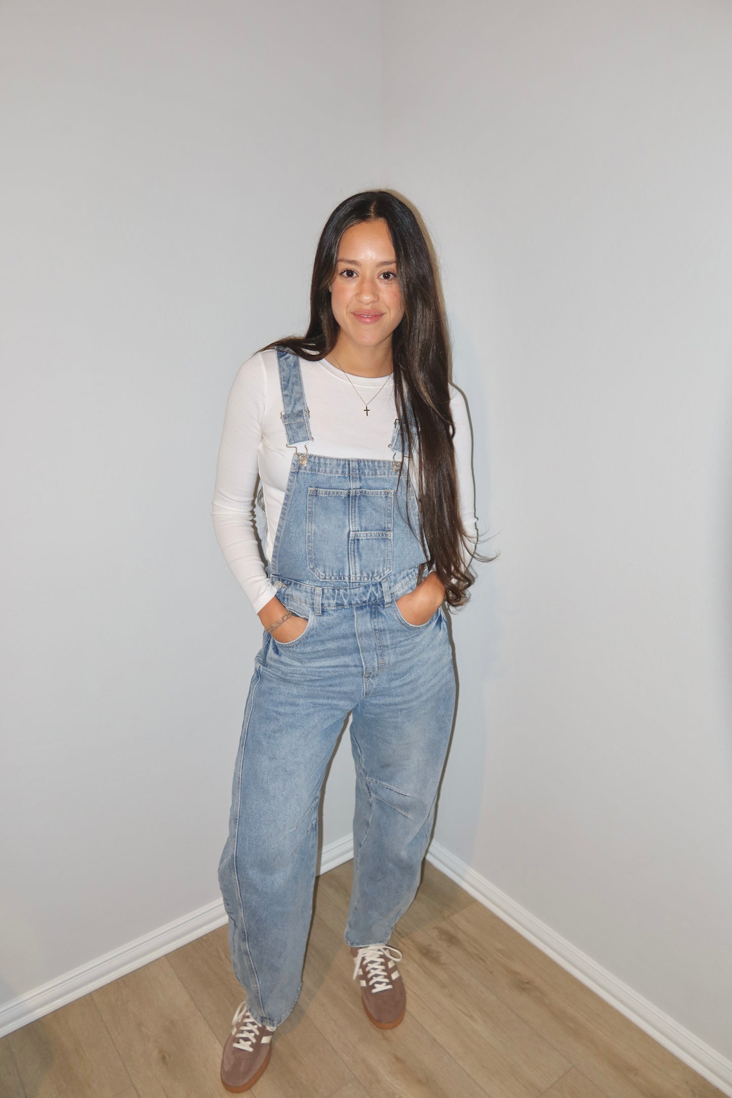 Lovergirl Barrel Jean Overalls