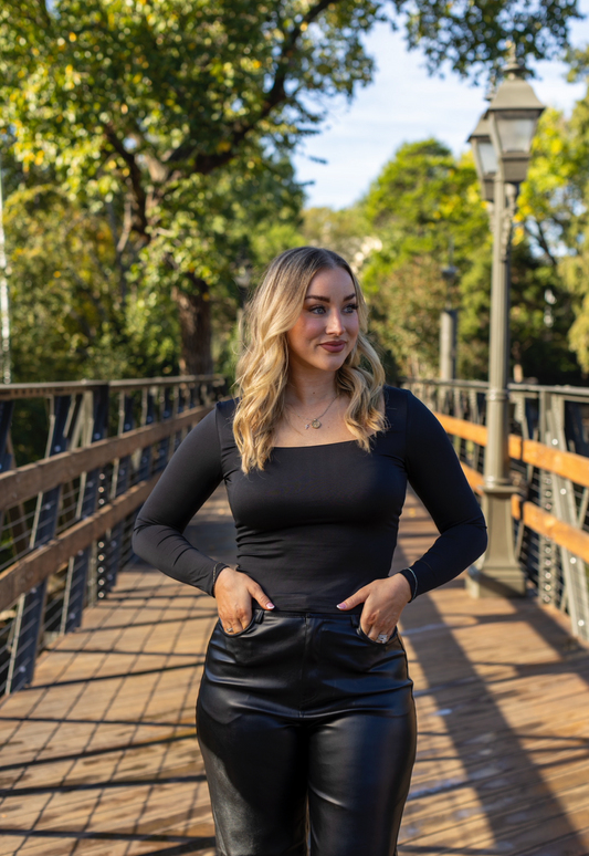 Essential Black Long Sleeve