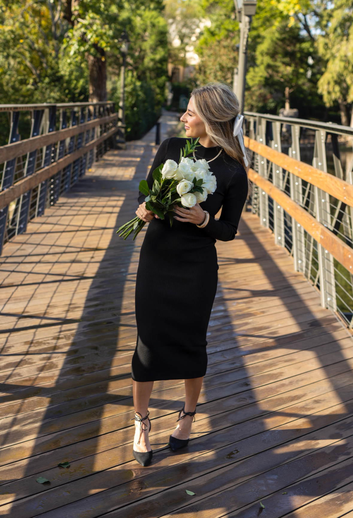 Date Night Ribbed Sweater Dress